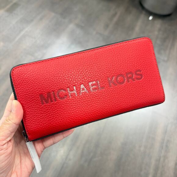 Michael Kors Cooper Tech Zip Around Continental Wallet - Picture 1 of 8